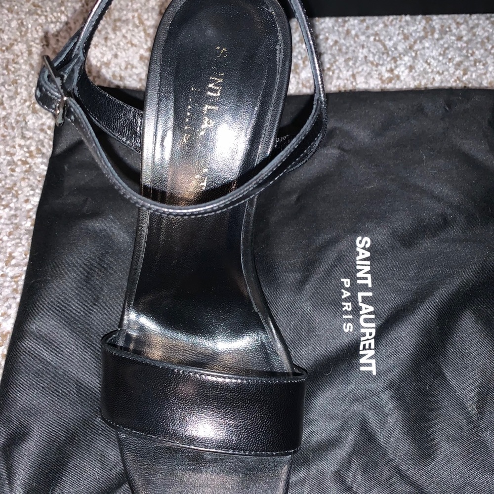 ‼️Saint Laurent Jane Wooden Wedge sandals - Picture 7 of 13